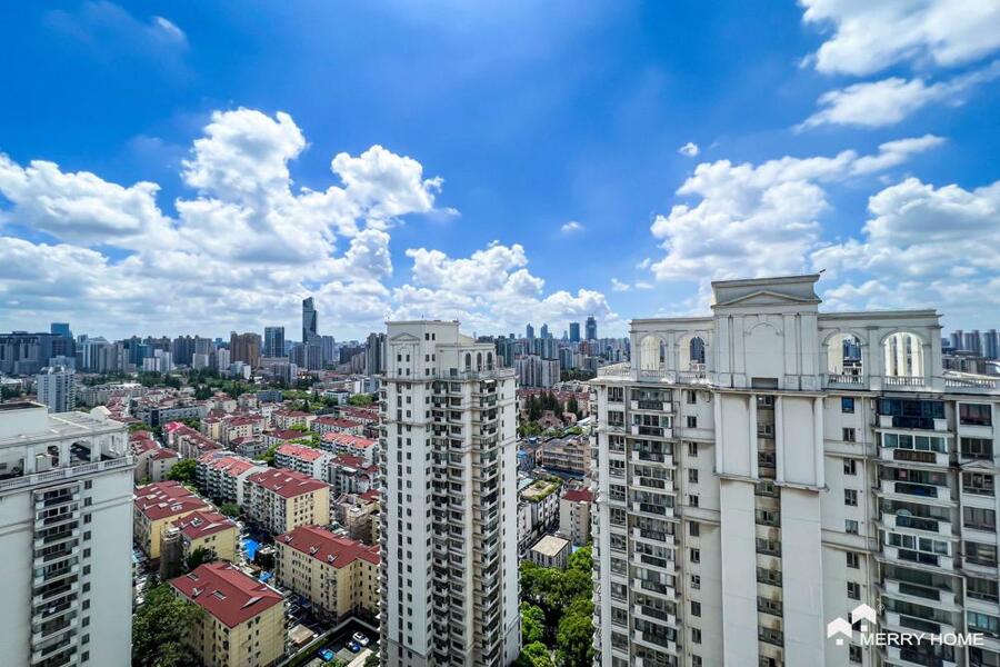 unique penthouse with large terrace in Zhongshan Park area