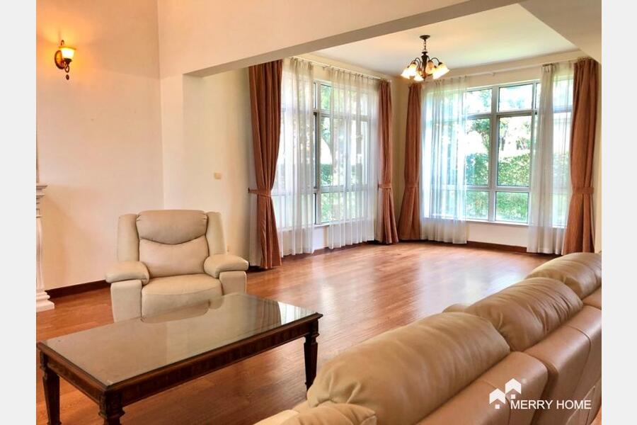 Single villa 5 Brs for rent in Qingpu Xujing near German/French School