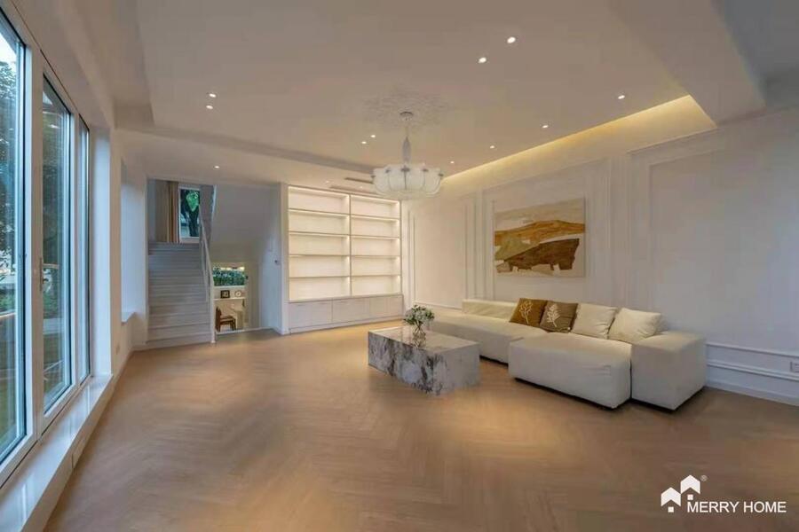 villa in Hongqiao new renovation, with floor heating