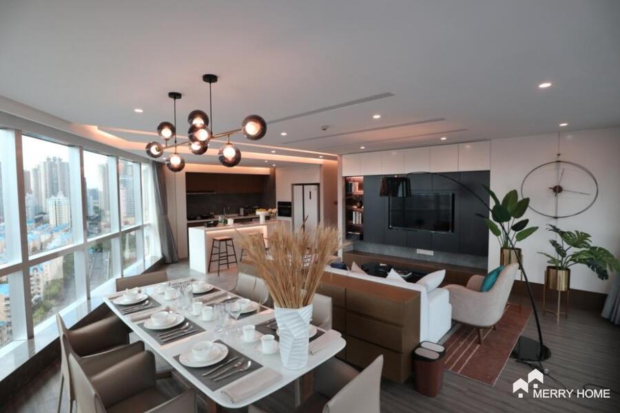 Riverdale Residence brand new serviced apt in Lujiazui