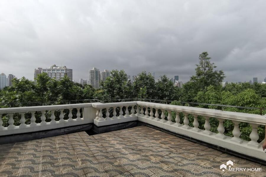 Unique penthouse in Tomson Garden on Hunan road