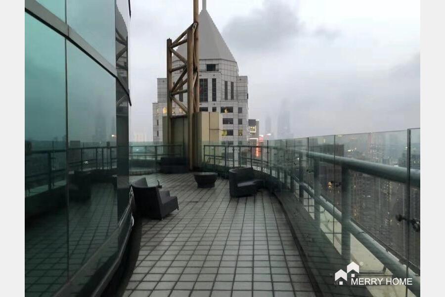 Ascott Huaihai Road penthouse with large terrace