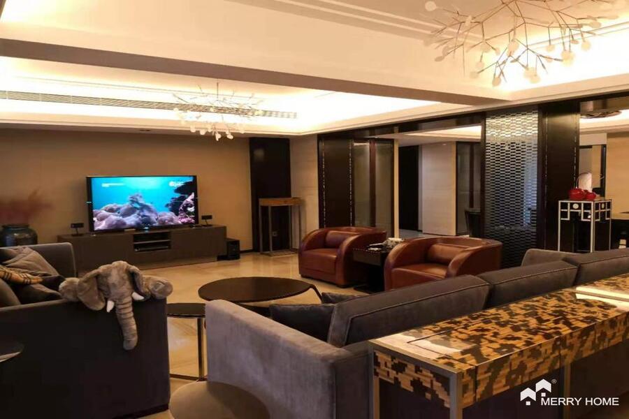 new luxury apartment complex in Hongqiao