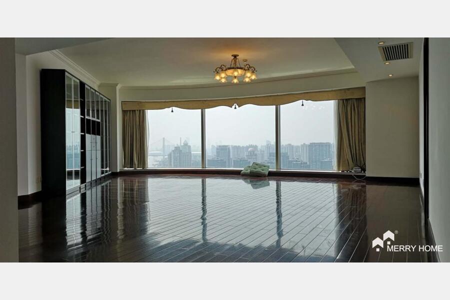 large apartment in Shimao Riviera Garden, perfect river view, Lujiazui