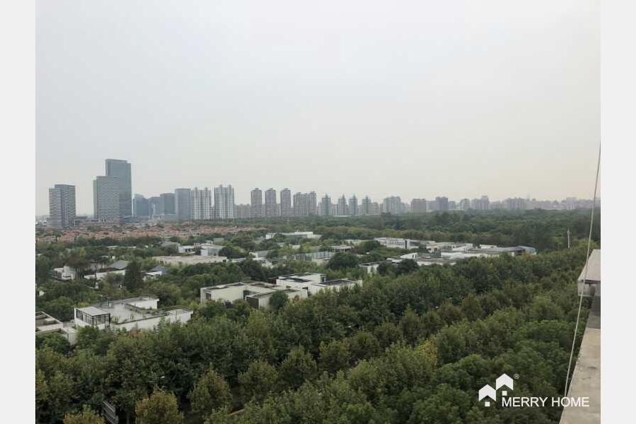 Top duplex,4brs+1 study,wall heating,Park view in Lianyang,Century Park Area