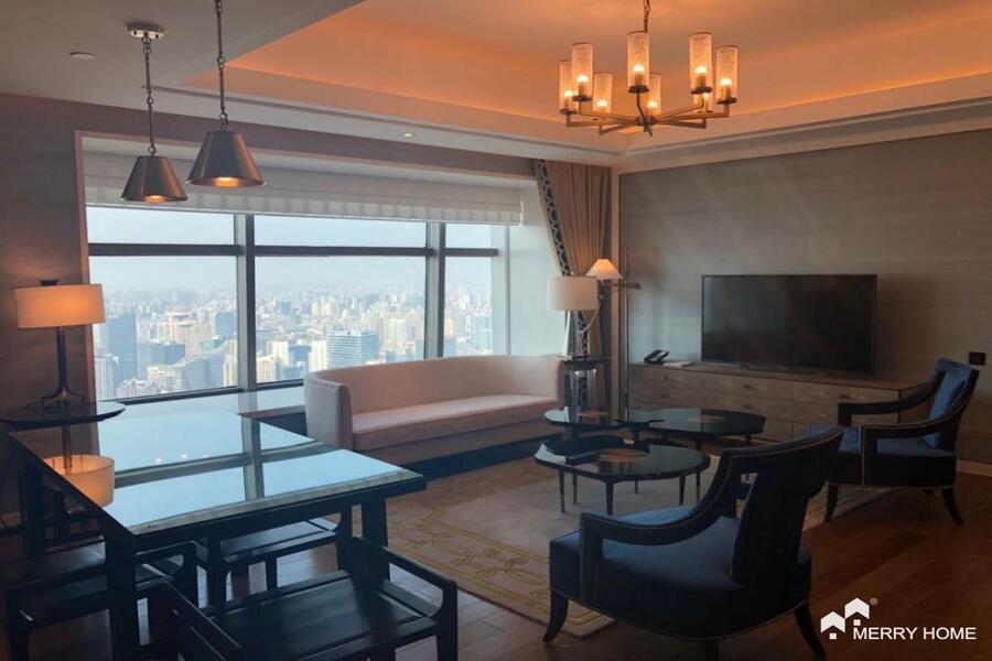 The St. Regis Shanghai Jingan serviced apartment for rent