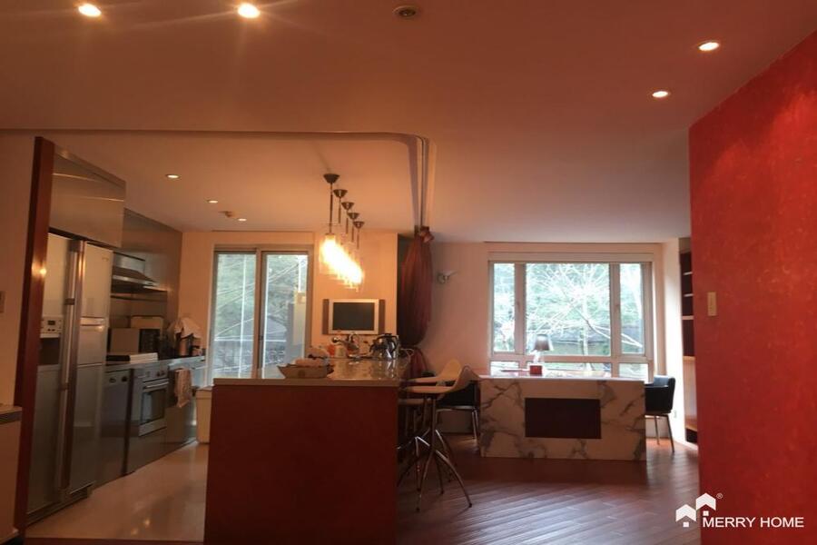 two suites duplex, modern deco apartment in French concession