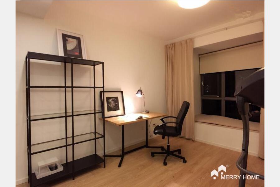 La Cite (Xujiahui) with a private garden, floor heating, central A/C