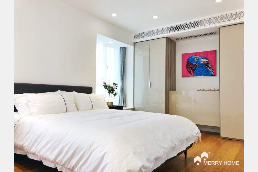 penthouse with roof terrace in Jing'an