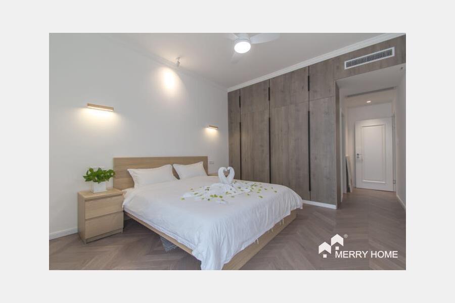 renovated 3br floor heating rent in Jingan shanghai