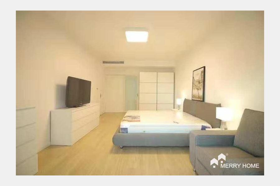 modern renovated 3br flat to rent in Jingan