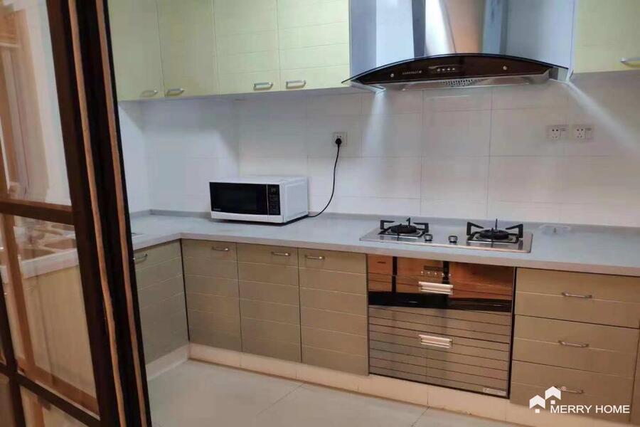 neat 2br 2bath 124 sqm flat in century park pudong