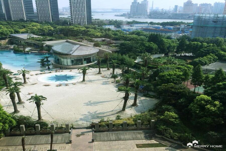 3br with great garden view rent in Shimao Riviera Garden