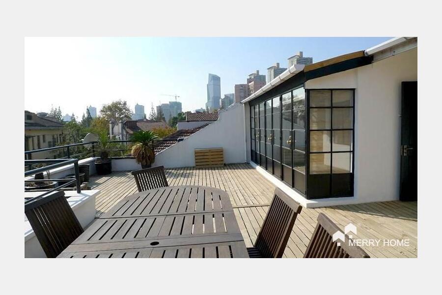 4brs with big terrace in Anfu road