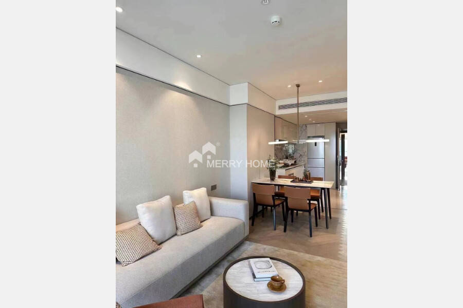 Serviced apt with river view in West Bund Central Residences